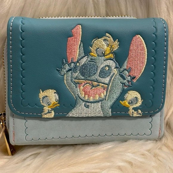 Loungefly Handbags - Disney Loungefly Stitch and Scrump Wallet
